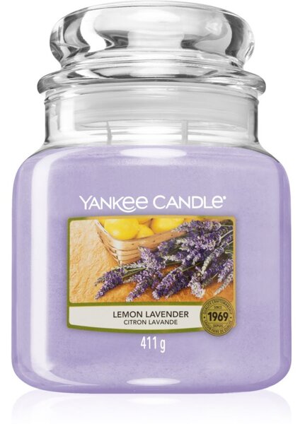 Yankee Candle Lemon Lavender vonná sviečka 411 g
