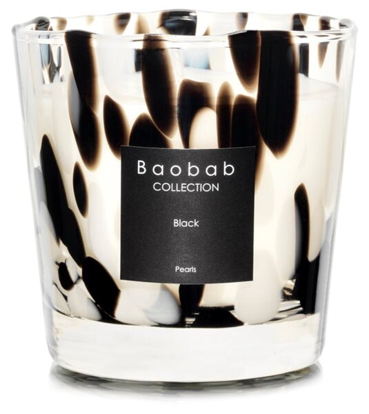 Baobab Collection Pearls Black vonná sviečka 6.5 cm