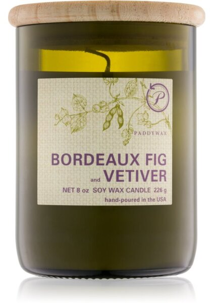Paddywax Eco Green Bordeaux Fig & Vetiver vonná sviečka 226 g