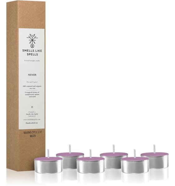 Smells Like Spells Norse Magic Mimir čajová sviečka (relaxation/meditation) 6 ks