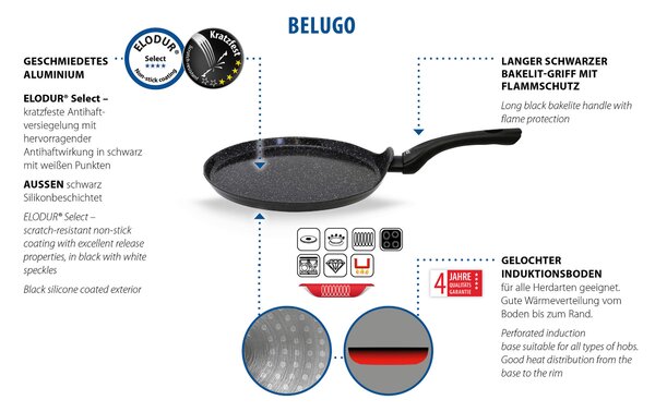 PANVICA NA CRÊPES keramický povrch 26 cm ELO - Online Only bytové doplnky, Online Only