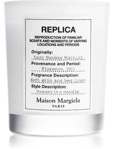 Maison Margiela REPLICA Lazy Sunday Morning vonná sviečka 165 g