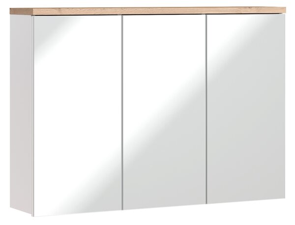 Kúpelňová zostava BALI White Bali: skrinka so zrkadlom 100 - 845 (69 x 100 x 20 cm)