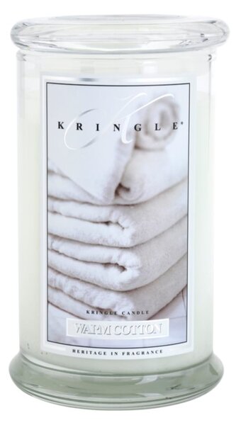 Kringle Candle Warm Cotton vonná sviečka 624 g