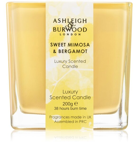Ashleigh & Burwood London Life in Bloom Sweet Mimosa & Bergamot vonná sviečka 200 g