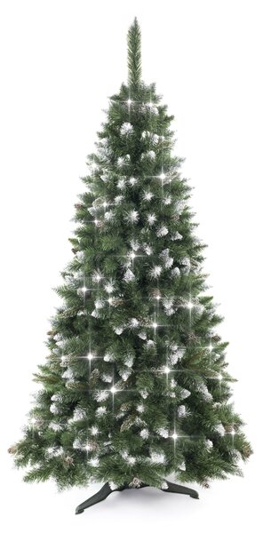 Vianočný stromček Aga BOROVICE 180 cm Crystal strieborná