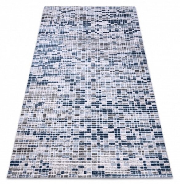 Luxusný kusový koberec akryl Edan modrý 80x150cm