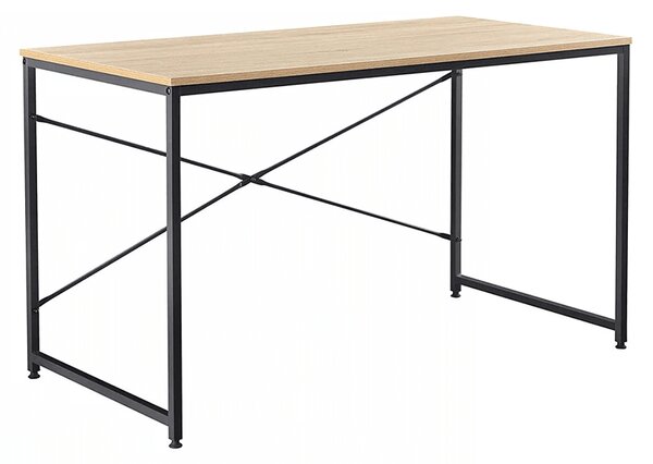 Písací stôl Bazzi TYP 2 (dub + čierna). Vlastná spoľahlivá doprava až k Vám domov. 1034299