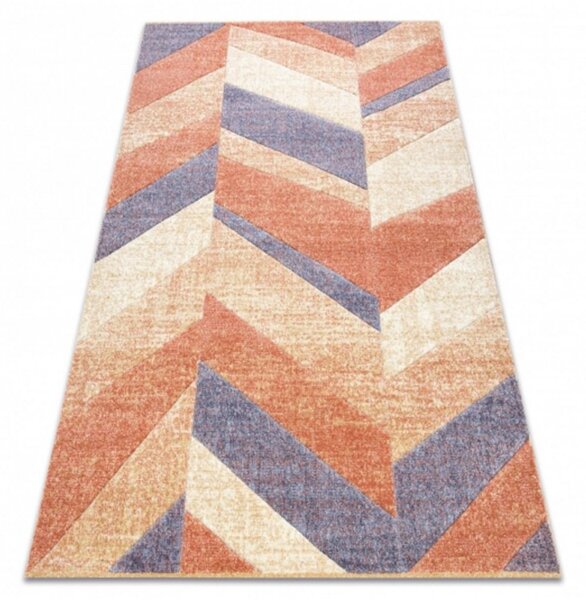 Kusový koberec Luxo terakotový 120x170cm