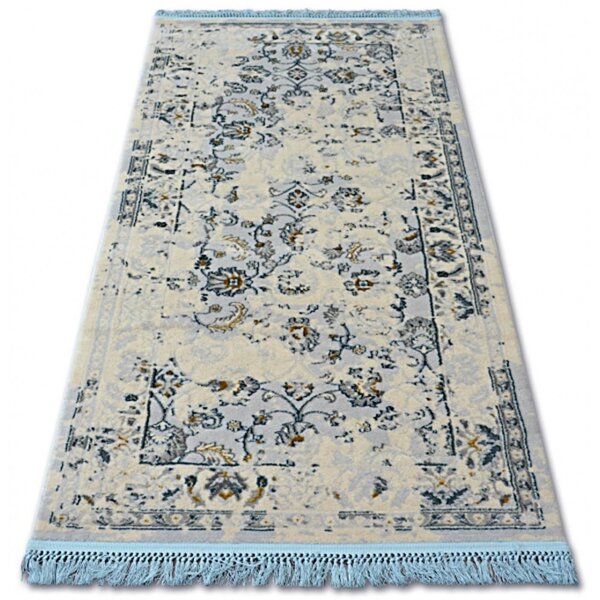 Luxusný kusový koberec akryl Frenk modrý 80x150cm