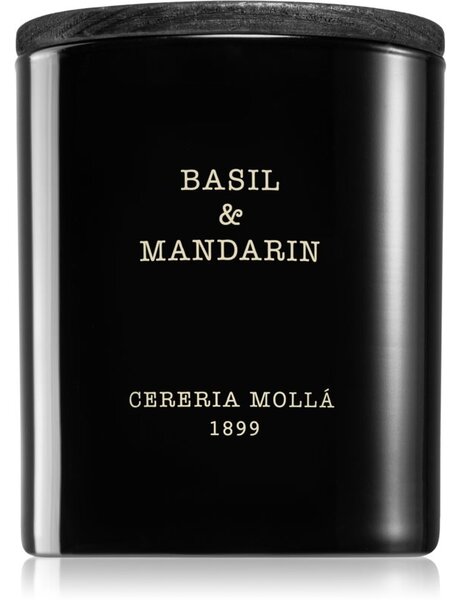 Cereria Mollá Boutique Basil & Mandarin vonná sviečka 230 g