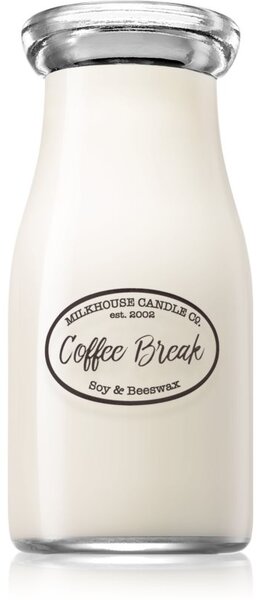 Milkhouse Candle Co. Creamery Coffee Break vonná sviečka Milkbottle 227 g