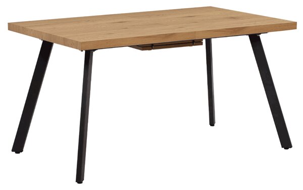 Jedálenský stôl Nelen (pre 6-8 osôb) (dub + kov). Vlastná spoľahlivá doprava až k Vám domov. 1034323