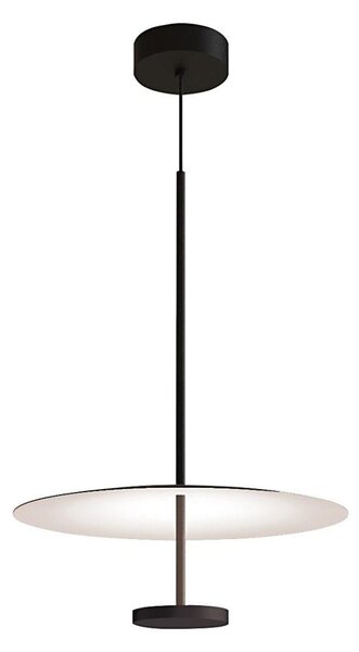 LED luster na lanku ROSS LED/13W/230V čierna/biela