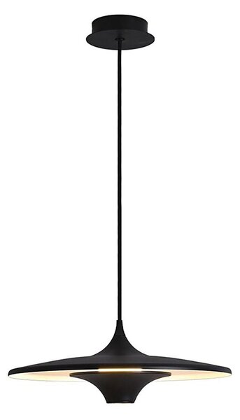 LED luster na lane RENE LED/19W/230V CRI 90 čierny