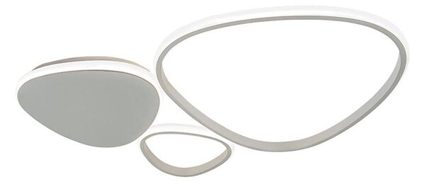 LED nástenné svietidlo HELIX LED/33W/230V sivé