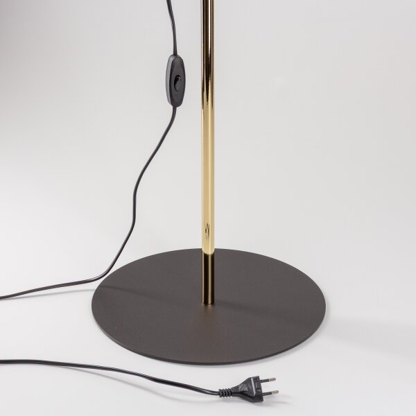 Brilagi - Stojacia lampa VULCANO 3xG9/8W/230V zlatá/dymová béžová