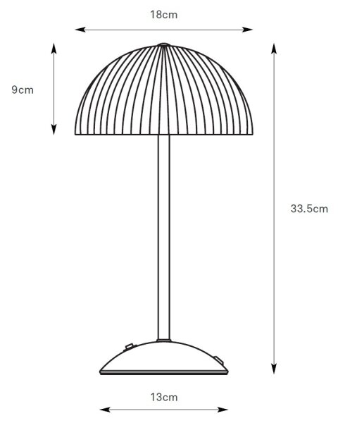 Markslöjd 109139 - Stolová lampa ZIN 2xG9/20W/230V sivá