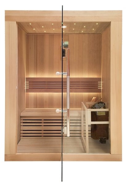 Marimex | Fínska sauna Marimex KIPPIS L + saunové kachle | 11100084