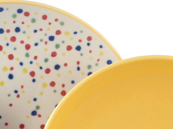 JEDÁLENSKÝ SERVIS Joy Gelb-bunt 12-dielne Creatable - Online Only bytové doplnky, Online Only