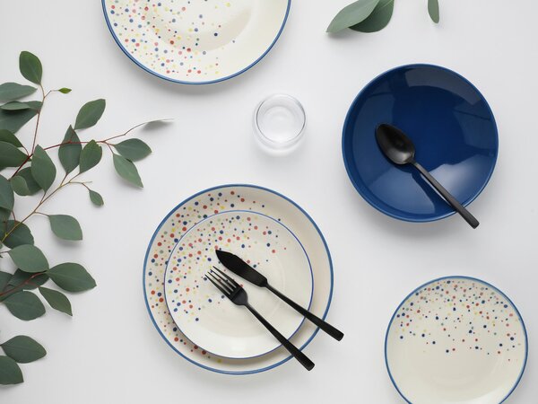 JEDÁLENSKÝ SERVIS Joy Blau-bunt 12-dielne Creatable - Online Only bytové doplnky, Online Only
