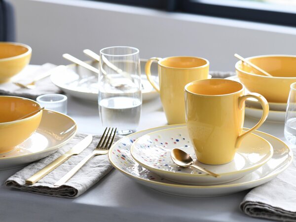KOMBINOVANÝ SERVIS Joy Gelb-bunt 16-dielne Creatable - Online Only bytové doplnky, Online Only