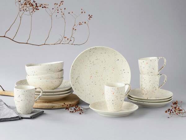 KOMBINOVANÝ SERVIS Confetti 16-dielne Creatable - Online Only bytové doplnky, Online Only