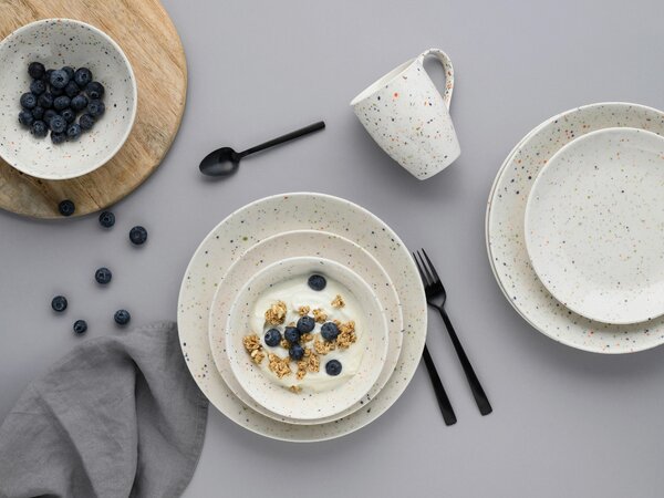 KOMBINOVANÝ SERVIS Confetti 16-dielne Creatable - Online Only bytové doplnky, Online Only