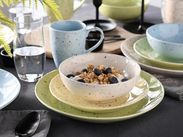 KOMBINOVANÝ SERVIS Confetti 16-dielne Creatable - Online Only bytové doplnky, Online Only
