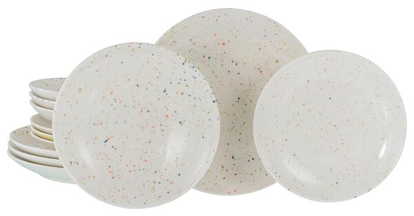 JEDÁLENSKÝ SERVIS Confetti 12-dielne Creatable - Online Only bytové doplnky, Online Only