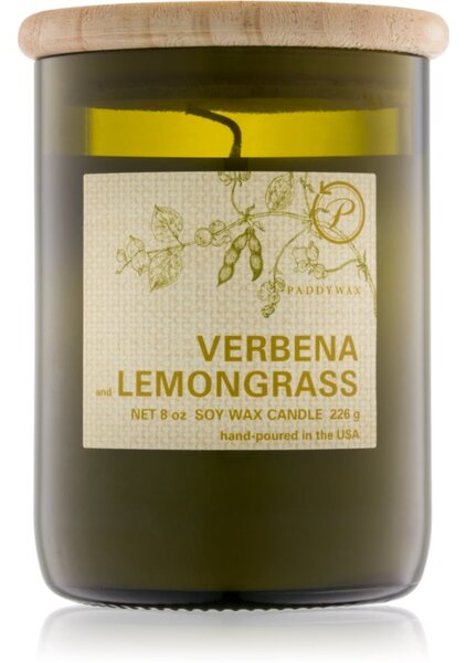 Paddywax Eco Green Verbena & Lemongrass vonná sviečka 226 g