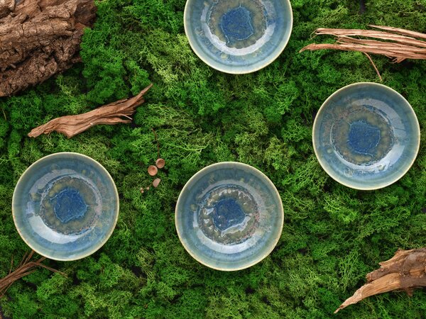 SADA SERVÍROVACÍCH MISIEK, kamenina Creatable - Online Only bytové doplnky, Online Only
