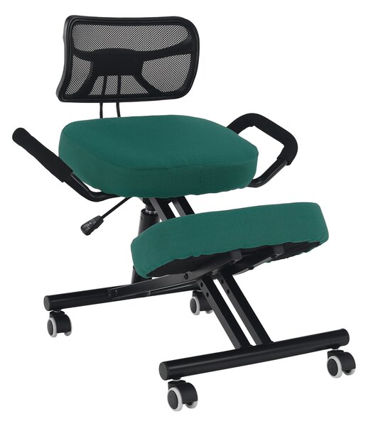 Ergonomická kancelárska stolička Rusu (zelená + čierna). Vlastná spoľahlivá doprava až k Vám domov. 1040158