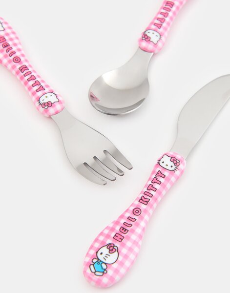 Sinsay - Sada príborov 3 pack Hello Kitty - ružová