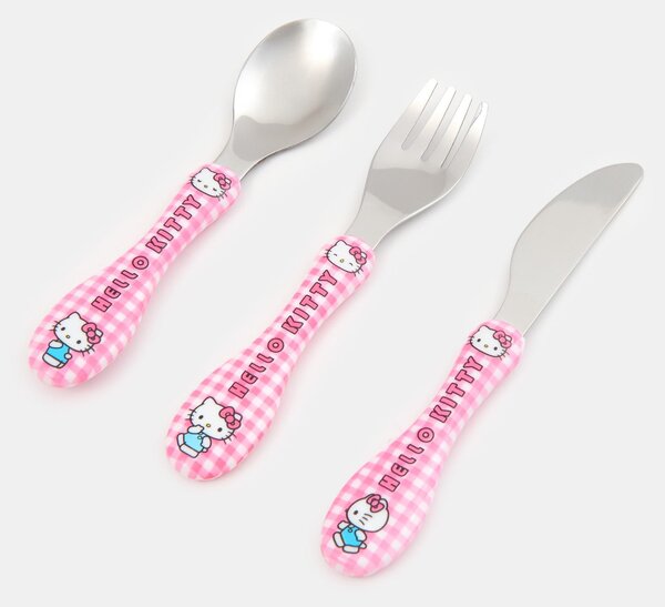 Sinsay - Sada príborov 3 pack Hello Kitty - ružová