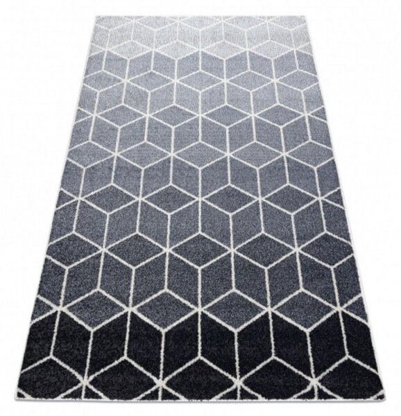 Kusový koberec Kocky šedý 120x170cm