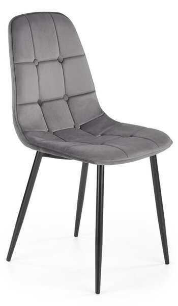 Halmar K417 stolička šedá velvet