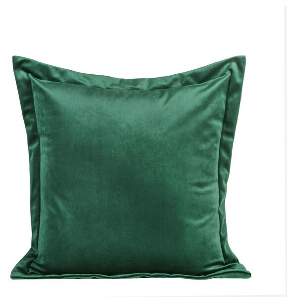 Zelená dekoračná obliečka na vankúš VILLA 45x45 cm