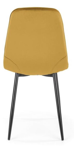 Halmar K417 stolička horčicová velvet
