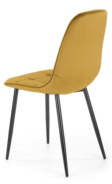 Halmar K417 stolička horčicová velvet