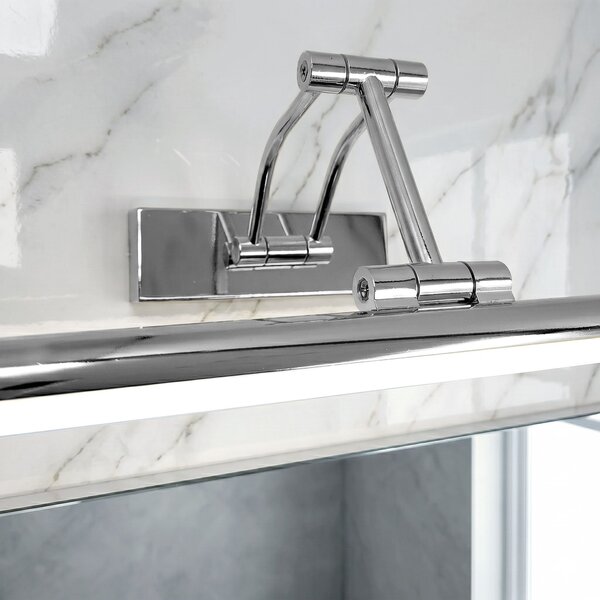 Toolight Toolight, LED nástenné svietidlo, 80cm, 16W, 4000K, 1000lm, SWE018-1W, chrómová, OSW-20117