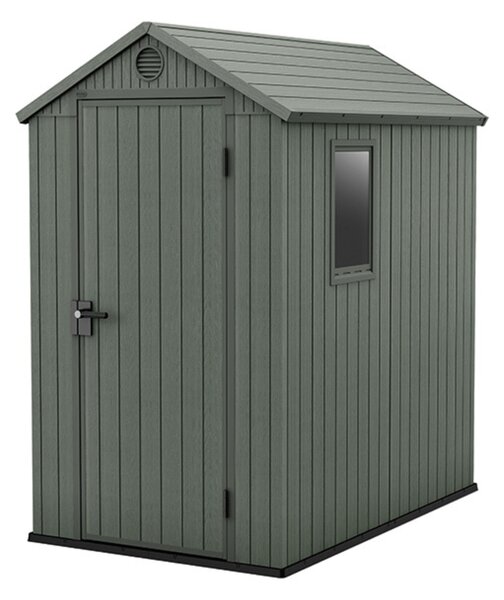 Keter Darwin 4×6 (2,3 m²) — záhradný domček, zelený