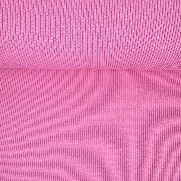 Metráž Patent 2x2 úzky - Ružová pink