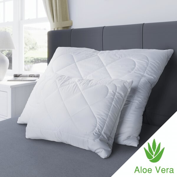 Kvalitex Vankúš ALOE VERA Alaska zips 900g 70x90cm biely