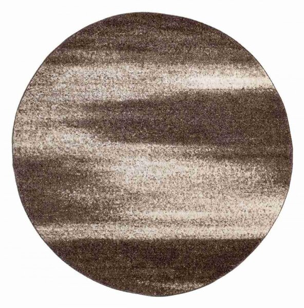 Kusový koberec Adonis hnedý kruh 100x100cm