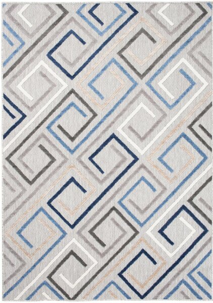 Kusový koberec Milas sivomodrý 80x150cm