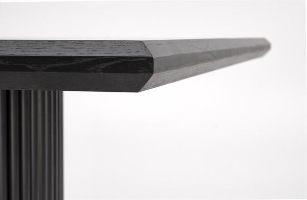 Halmar BOLERO jedálenský stôl rozkladací, 160-250cm, čierny / čierny