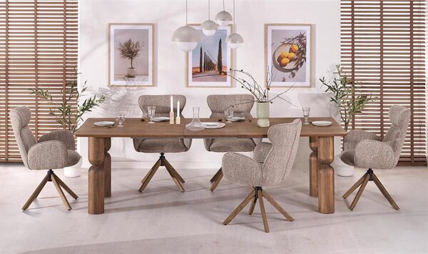 Halmar MELTON jedálenský stôl rozkladací 200-300x101x76 cm, svetlý orech