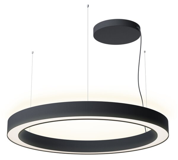 LED2 3276573DT SATURN SLIM II 100 PN-Z závesné svietidlo čierne stmievateľné