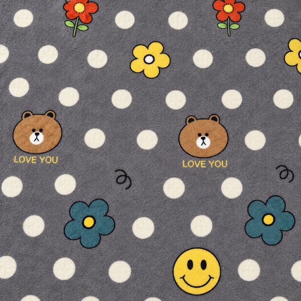 Didatex Mikroplyšová deka LOVE BEAR |150 × 200 cm Rozmer: 150 x 200 cm